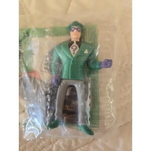 1993 DC McDonalds Batman The Animated Series Riddler Figure Supervillain New NIP
